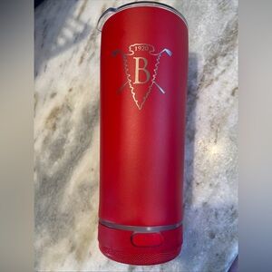 Butterfield country club vibe wireless speaker tumbler 18 oz in red